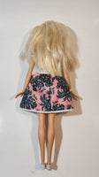 2013, 2015 Mattel Barbie Blonde Hair 12" Tall Toy Doll Figure