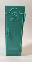 1991 Mattel Barbie High  School Locker Green Plastic Doll Toy