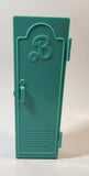 1991 Mattel Barbie High  School Locker Green Plastic Doll Toy