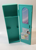 1991 Mattel Barbie High  School Locker Green Plastic Doll Toy