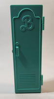 1991 Mattel Barbie High  School Locker Green Plastic Doll Toy