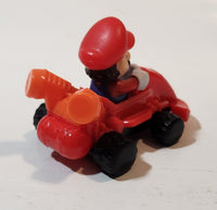 2022 McDonald's UCS Nintendo The Super Mario Bros. Movie Mario in Go Kart Red Plastic Toy Car Vehicle