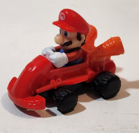 2022 McDonald's UCS Nintendo The Super Mario Bros. Movie Mario in Go Kart Red Plastic Toy Car Vehicle