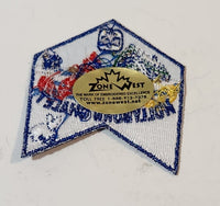 Girl Guides Hollyburn Chalet Embroidered Fabric Patch Badge