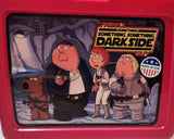 2009 Thermos Fox Family Guy Something, Something, Something Dark Side Red Plastic Lunch Box