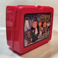 2009 Thermos Fox Family Guy Something, Something, Something Dark Side Red Plastic Lunch Box