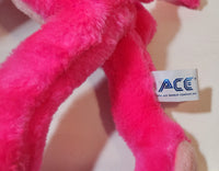 1994 Ace Novelty The Pink Panther 14" Tall Stuffed Plush Toy Character