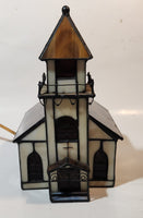 Church Chapel Building Shaped Stained Glass Lamp