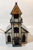 Church Chapel Building Shaped Stained Glass Lamp