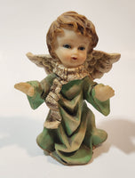 Angel in Green 4" Resin Figurine