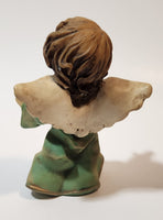 Angel in Green 4" Resin Figurine