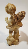 Angel Holding Lyre 5" Resin Figurine