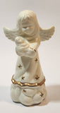 Angel Holding A New Born Baby 5" Tall Ceramic Figurine