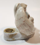 Russ Berrie 15483 Angel Holding New Born Infant 3 1/2" Tall Porcelain Figurine Candle Holder