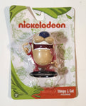 2023 Viacom Nickelodeon Ren and Stimpy Stimpy J. Cat 2 1/4" Tall Toy Figure New in Package