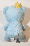 Frankie Zhou Blue Teddy Bear King 10" Stuffed Plush Toy