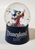 2017 Disneyland Resort Mickey Mouse Light Up 3 3/4" Tall Snow Globe