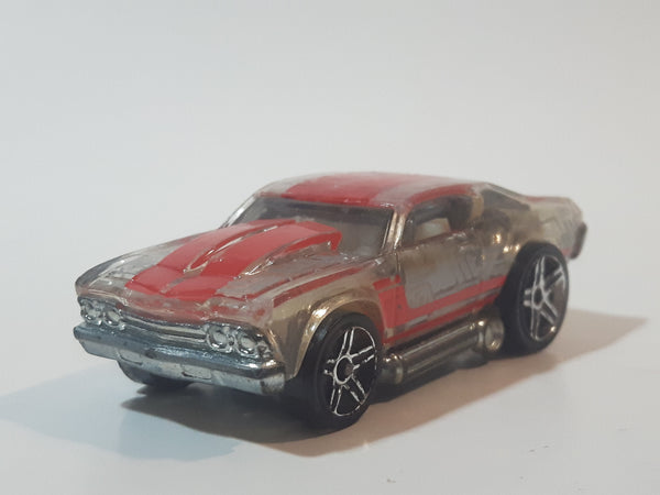 2013 Hot Wheels HW Racing X-Raycers '69 Chevelle SS Clear Die Cast Toy Car Vehicle