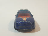 2009 Hot Wheels HW City Works Ford Fusion Police Dark Blue Die Cast Toy Car Vehicle