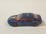 2009 Hot Wheels HW City Works Ford Fusion Police Dark Blue Die Cast Toy Car Vehicle