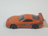 2013 Hot Wheels HW City Street Power Toyota Supra Orange Die Cast Toy Car Vehicle