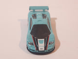 2022 Hot Wheels Retro Racers McLaren F1 GTR Cyan Light Blue Die Cast Toy Car Vehicle