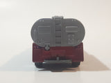 2002 Matchbox Rescue Rookies H2O Patrol Tanker Truck Dark Red and Blue Die Cast Toy Car Firefighting Vehicle