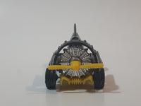 1998 Hot Wheels Flyin' Aces Dog Fighter Black Die Cast Airplane Style Toy Car Vehicle