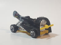1998 Hot Wheels Flyin' Aces Dog Fighter Black Die Cast Airplane Style Toy Car Vehicle