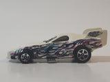 2004 Hot Wheels Camouflamage Pontiac Firebird Funny Car White Die Cast Toy Car Vehicle