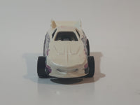 2004 Hot Wheels Camouflamage Pontiac Firebird Funny Car White Die Cast Toy Car Vehicle