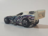 2004 Hot Wheels Camouflamage Pontiac Firebird Funny Car White Die Cast Toy Car Vehicle