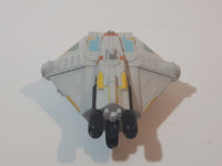 2015 Hot Wheels LFL Star Wars The Ghost Starship Light Grey Die Cast Toy Vehicle - No Stand