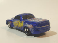2002 Maisto Marvel Comics The Amazing Spider-Man 2000 Chevrolet SSR Truck Blue Die Cast Toy Car Vehicle
