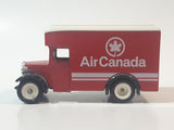 1980s Lledo Promotional Model 1934 Dennis Van Truck Air Canada Red Die Cast Toy Car Vehicle