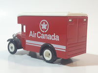 1980s Lledo Promotional Model 1934 Dennis Van Truck Air Canada Red Die Cast Toy Car Vehicle