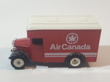 1980s Lledo Promotional Model 1934 Dennis Van Truck Air Canada Red Die Cast Toy Car Vehicle