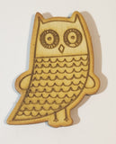 HMK Hallmark Owl Cardboard Fridge Magnet