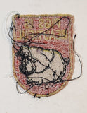 Pigs Is Beautiful Embroidered Fabric Patch