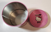 1976, 2011 Sanrio Hello Kitty Pink 6" Tall Tin Metal Coin Bank