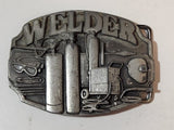 1988 Siskiyou Gifts Welder Detailed 3D Metal Belt Buckle