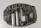 1988 Siskiyou Gifts Welder Detailed 3D Metal Belt Buckle