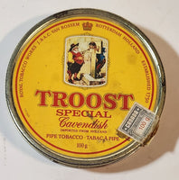 Vintage Troost Special Cavendish Pipe Tobacco 100g Tin Metal Can