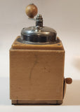 Antique Armin Trosser Wood and Metal Coffee Grinder Mill