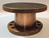 Vintage McDonald Products DUK-IT Walnut Wood 12 Pipe Rest with Central Copper Humidor