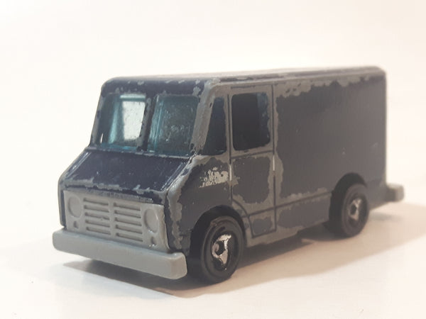 1997 Hot Wheels Police Force Combat Medic Delivery Truck Van S.W.A.T. Dark Blue Die Cast Toy Car Vehicle