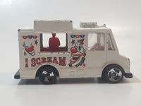 2001 Hot Wheels Good Humor "I Scream" Clown White Catering Truck Die Cast Toy Car Vehicle