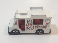 2001 Hot Wheels Good Humor "I Scream" Clown White Catering Truck Die Cast Toy Car Vehicle