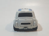 2007 Hot Wheels Pop-Offs Morris Mini Cooper White 07 Die Cast Toy Car Vehicle with Removable Body