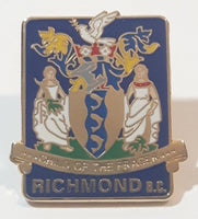 Richmond B.C. Child of the Fraser Enamel Metal Pin